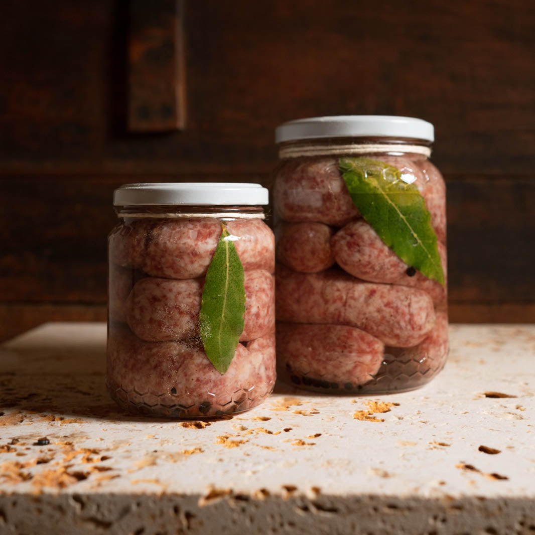 salsicce sott'olio
